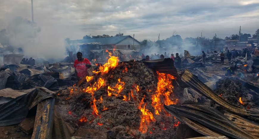 Traders Counting Losses as Another Fire Razes Down Toi Market